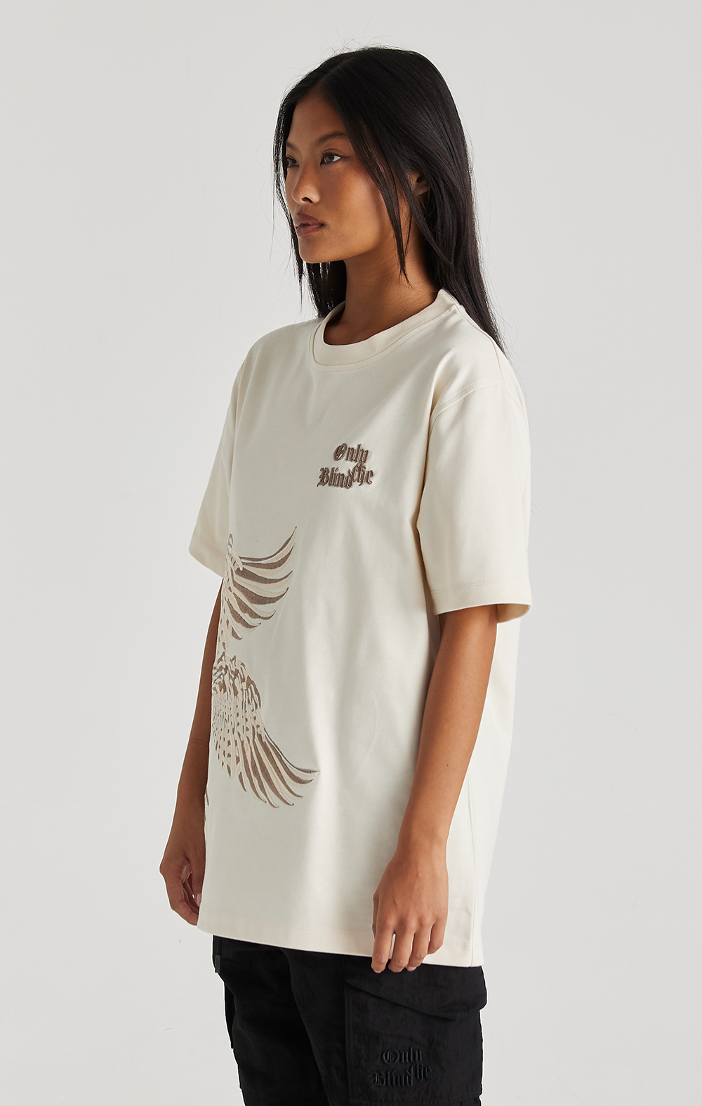 UNDYED FALCON T-SHIRT - ONLY THE BLIND™