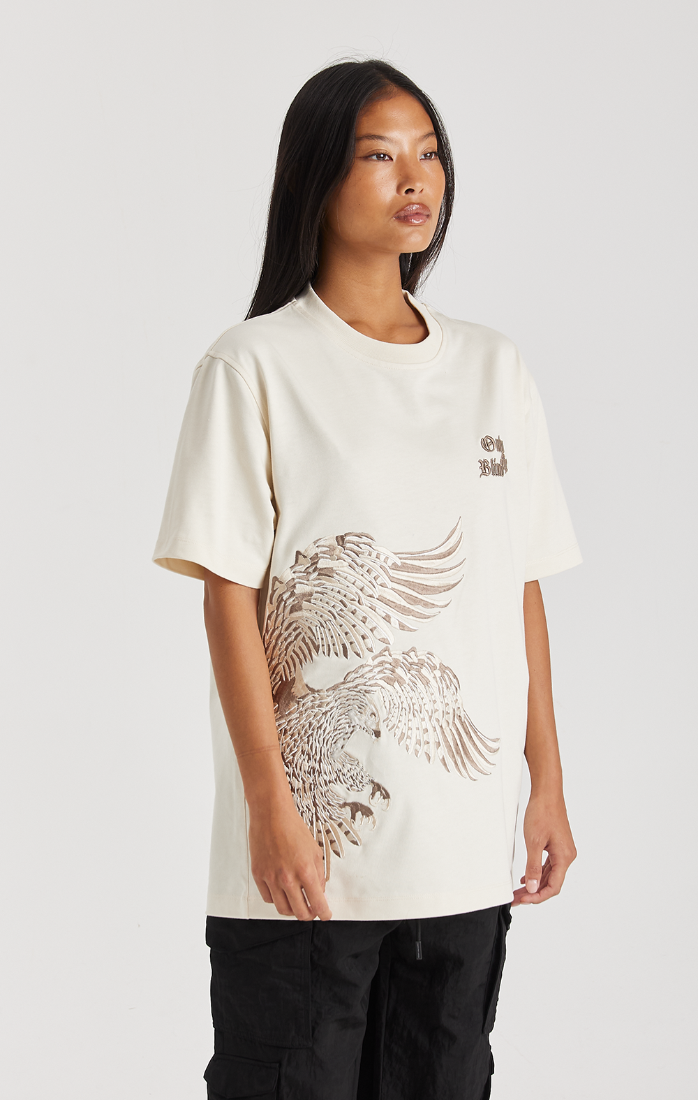 UNDYED FALCON T-SHIRT - ONLY THE BLIND™