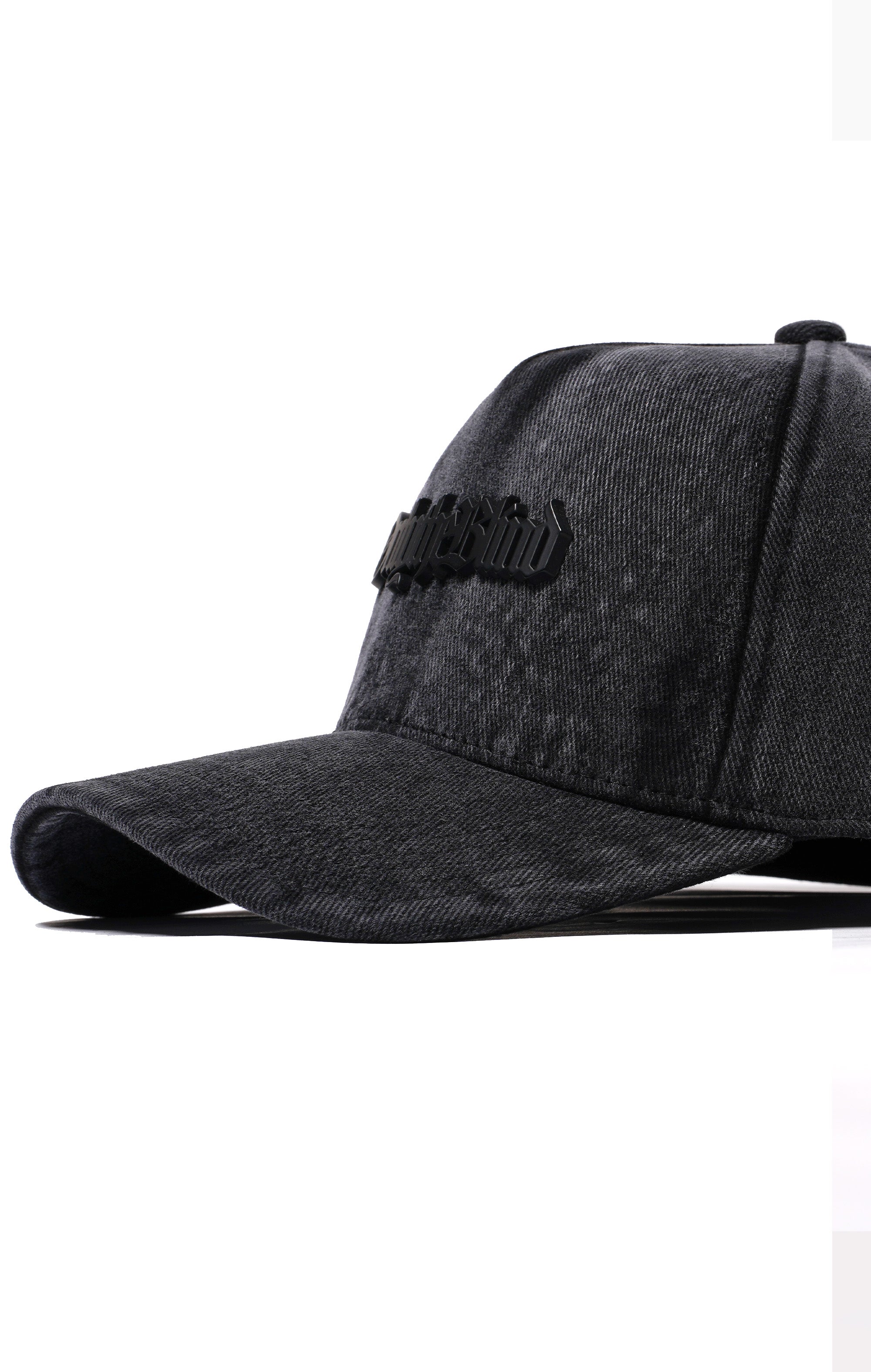 WASHED DENIM LOGO CAP