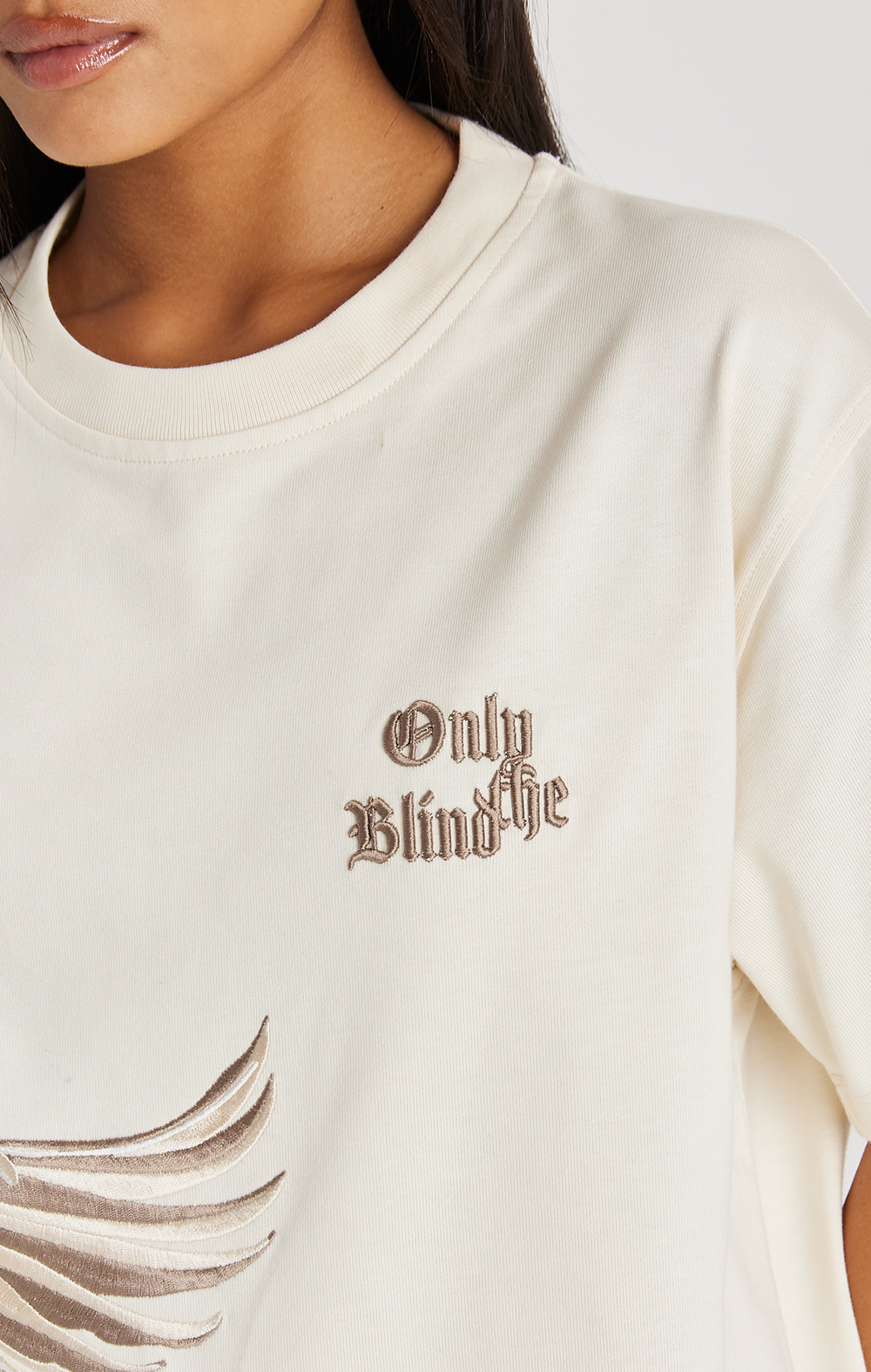 UNDYED FALCON T-SHIRT - ONLY THE BLIND™