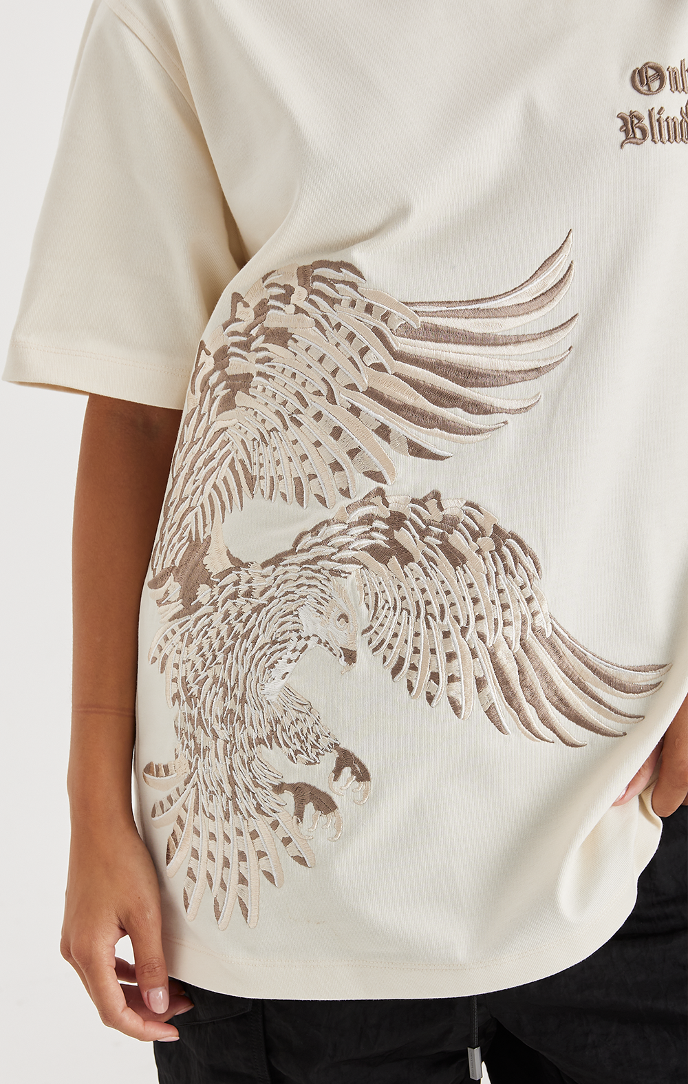 UNDYED FALCON T-SHIRT - ONLY THE BLIND™