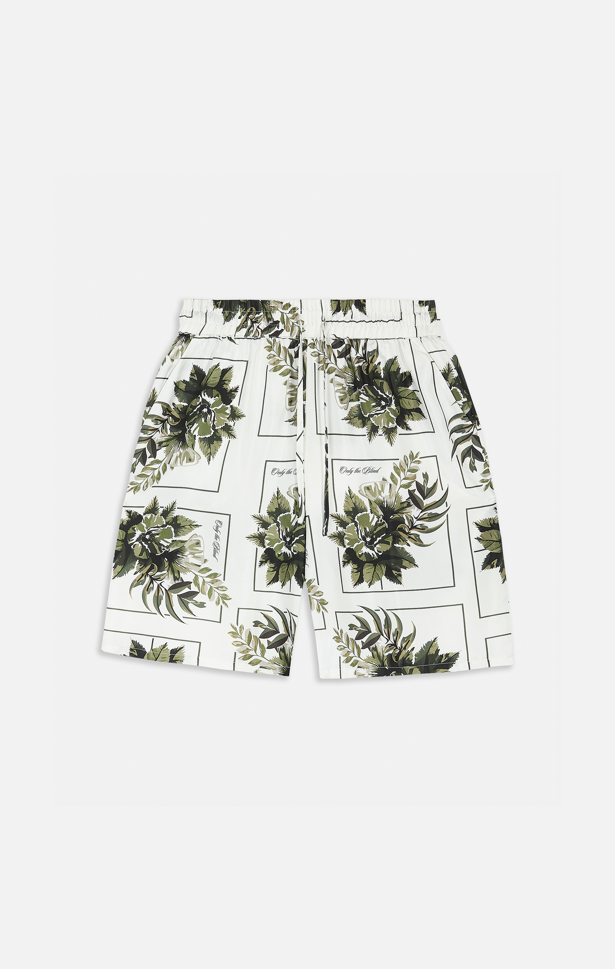 BOTANICAL SILK SHORTS
