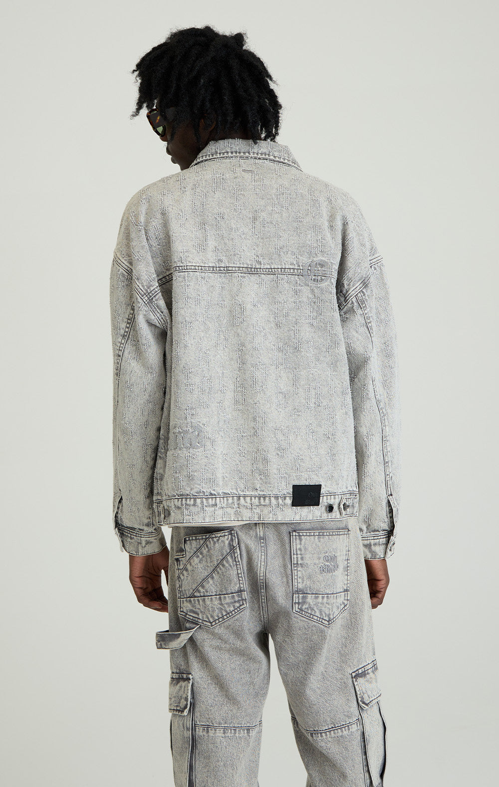GREY ECLIPSE DENIM JACKET