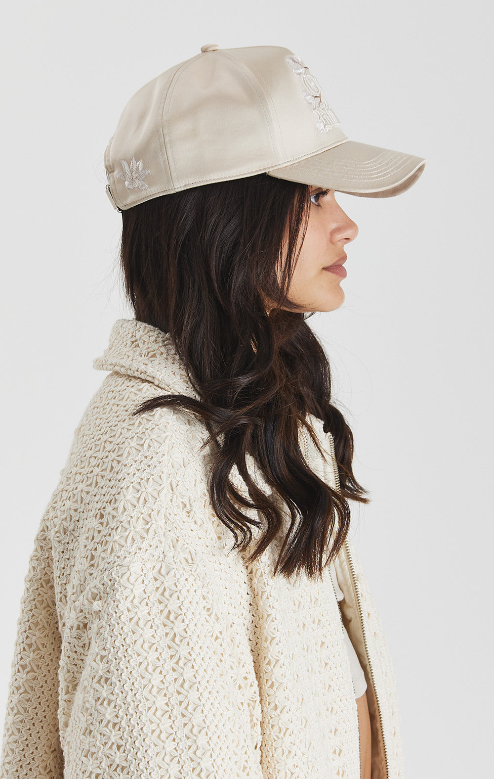 Satin Floral Cap - ONLY THE BLIND™