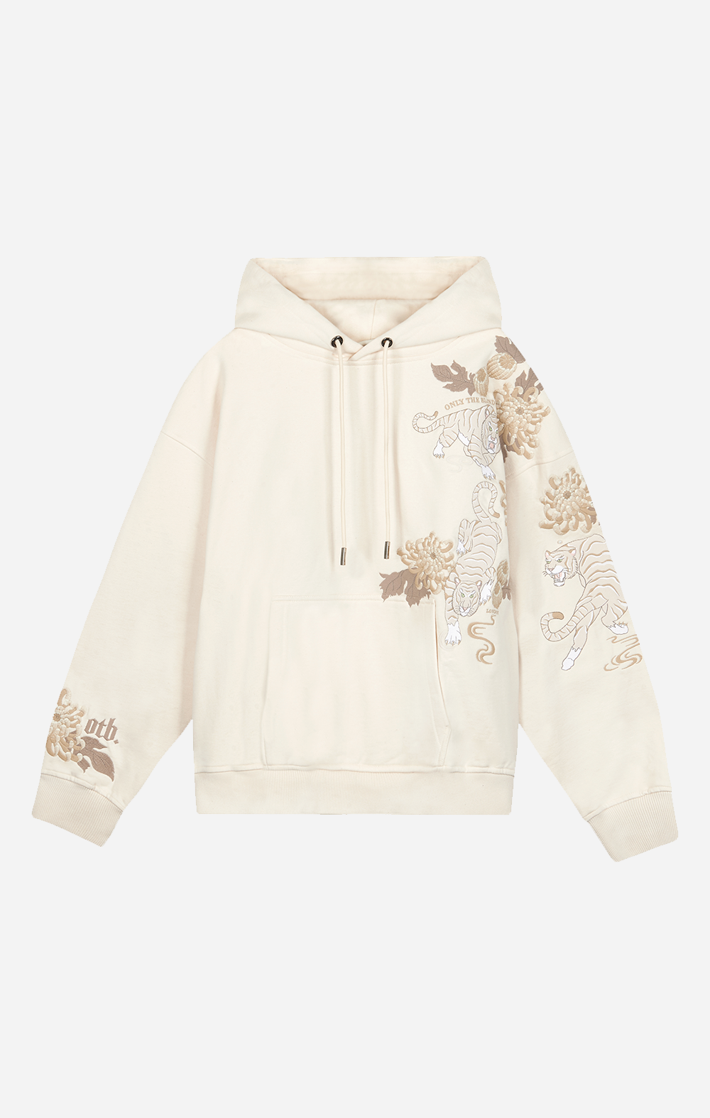 Sand Koda Tiger Hoodie - ONLY THE BLIND™