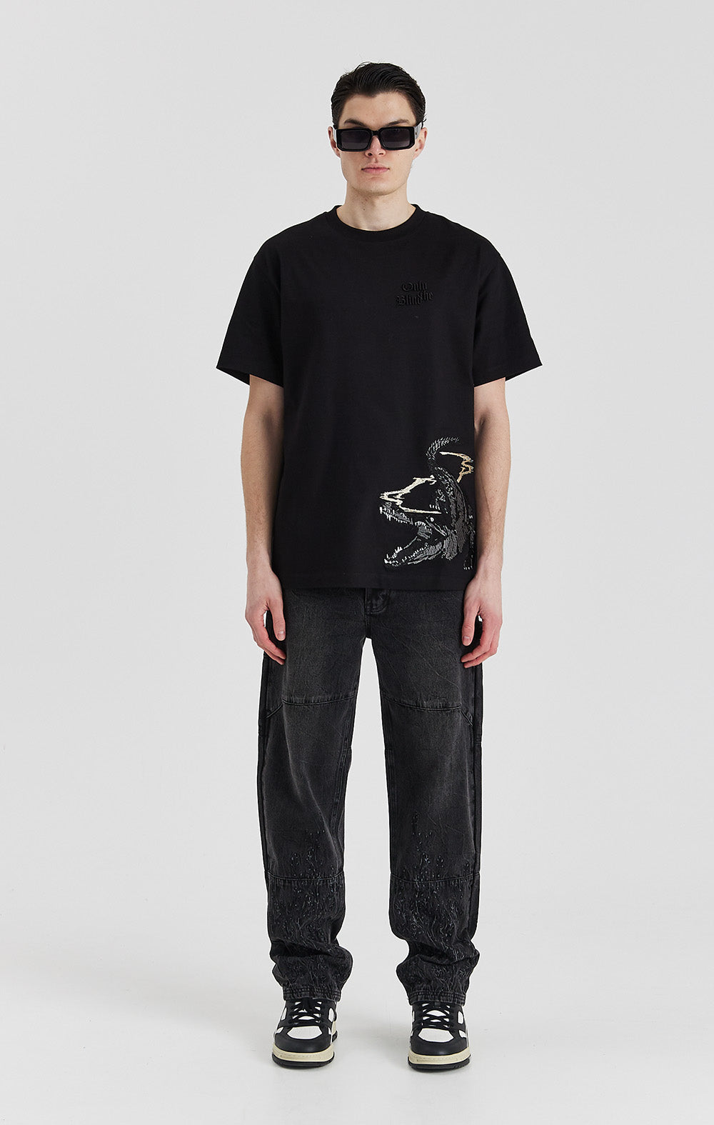 Midnight Alligator T-Shirt - ONLY THE BLIND™