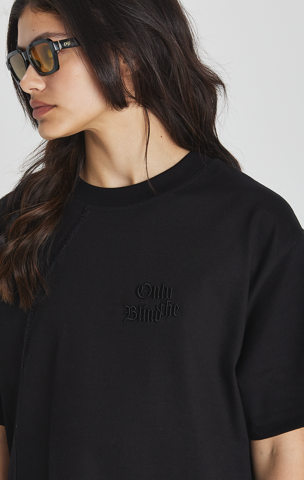 Midnight Split Statement T-shirt - ONLY THE BLIND™