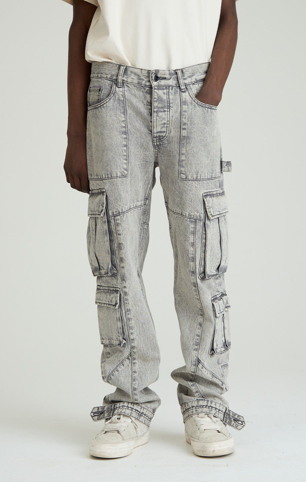 Silver Rock Denim Cargo Jeans