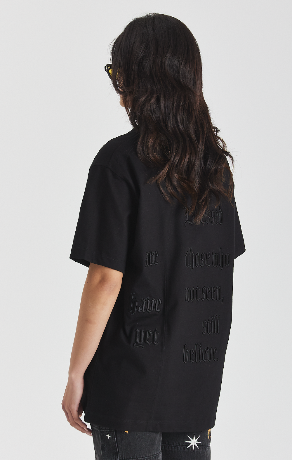 Midnight Split Statement T-shirt - ONLY THE BLIND™