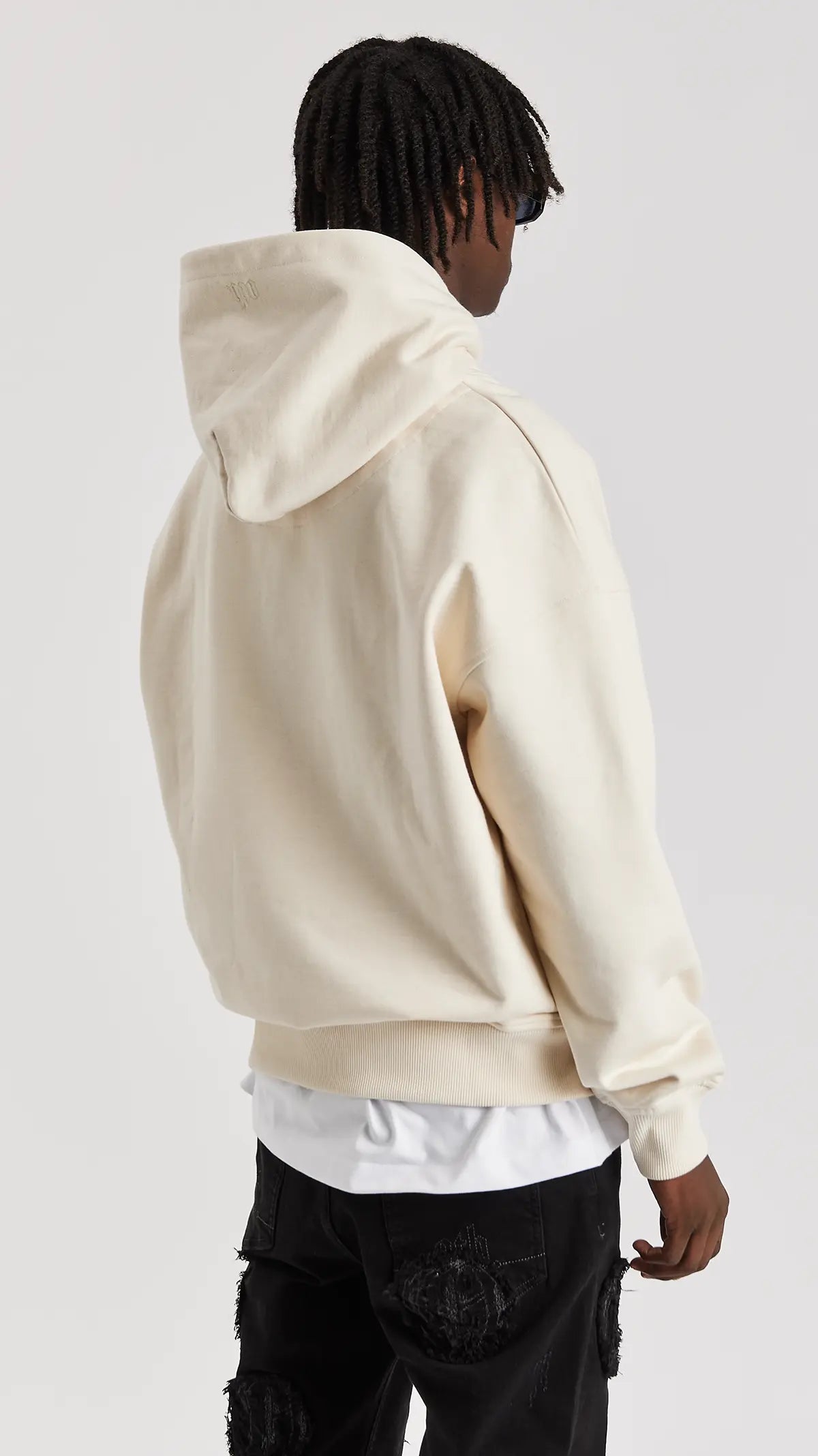 Beige Heron Hoodie - ONLY THE BLIND™