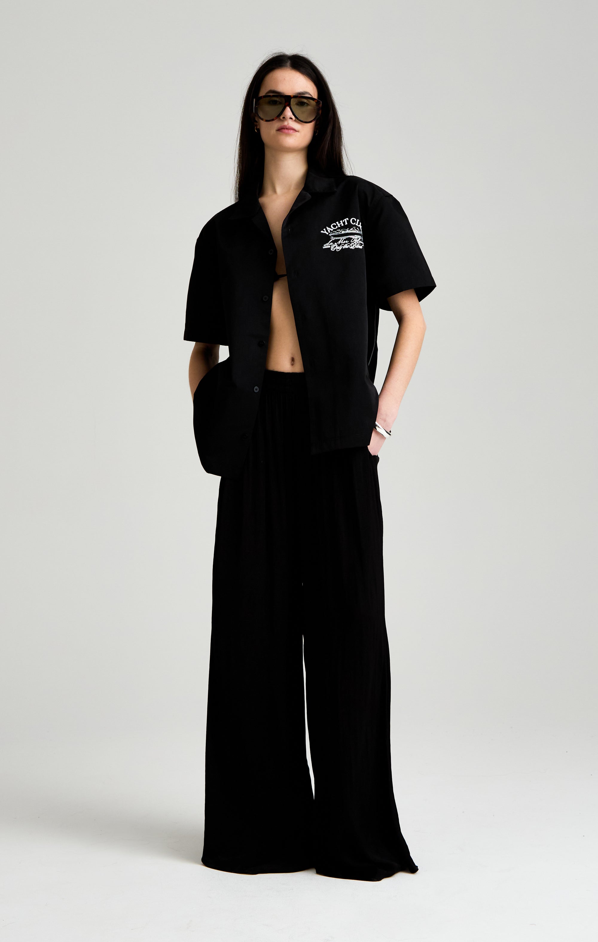 BLACK YACHT CLUB SHIRT