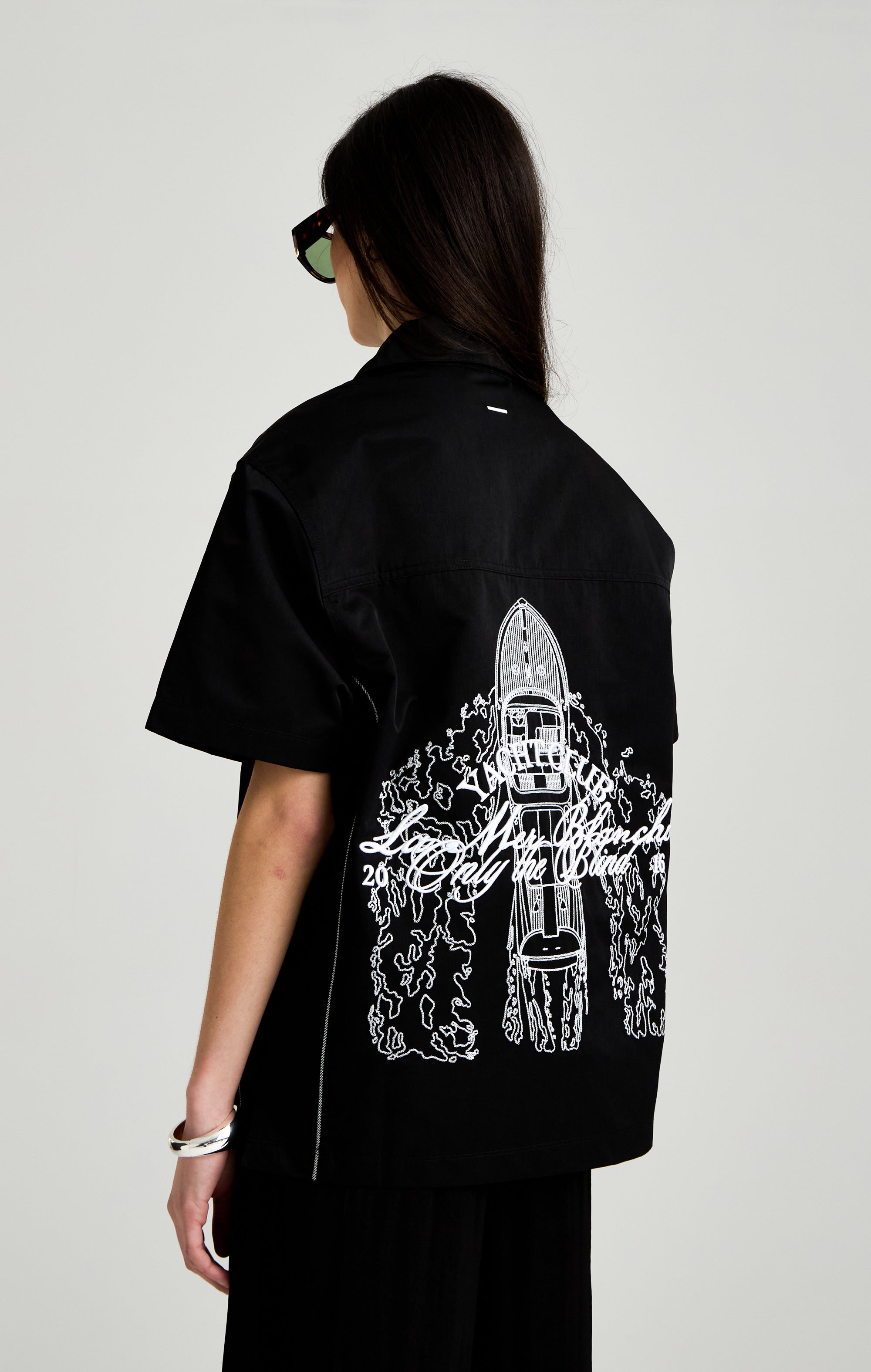 BLACK YACHT CLUB SHIRT