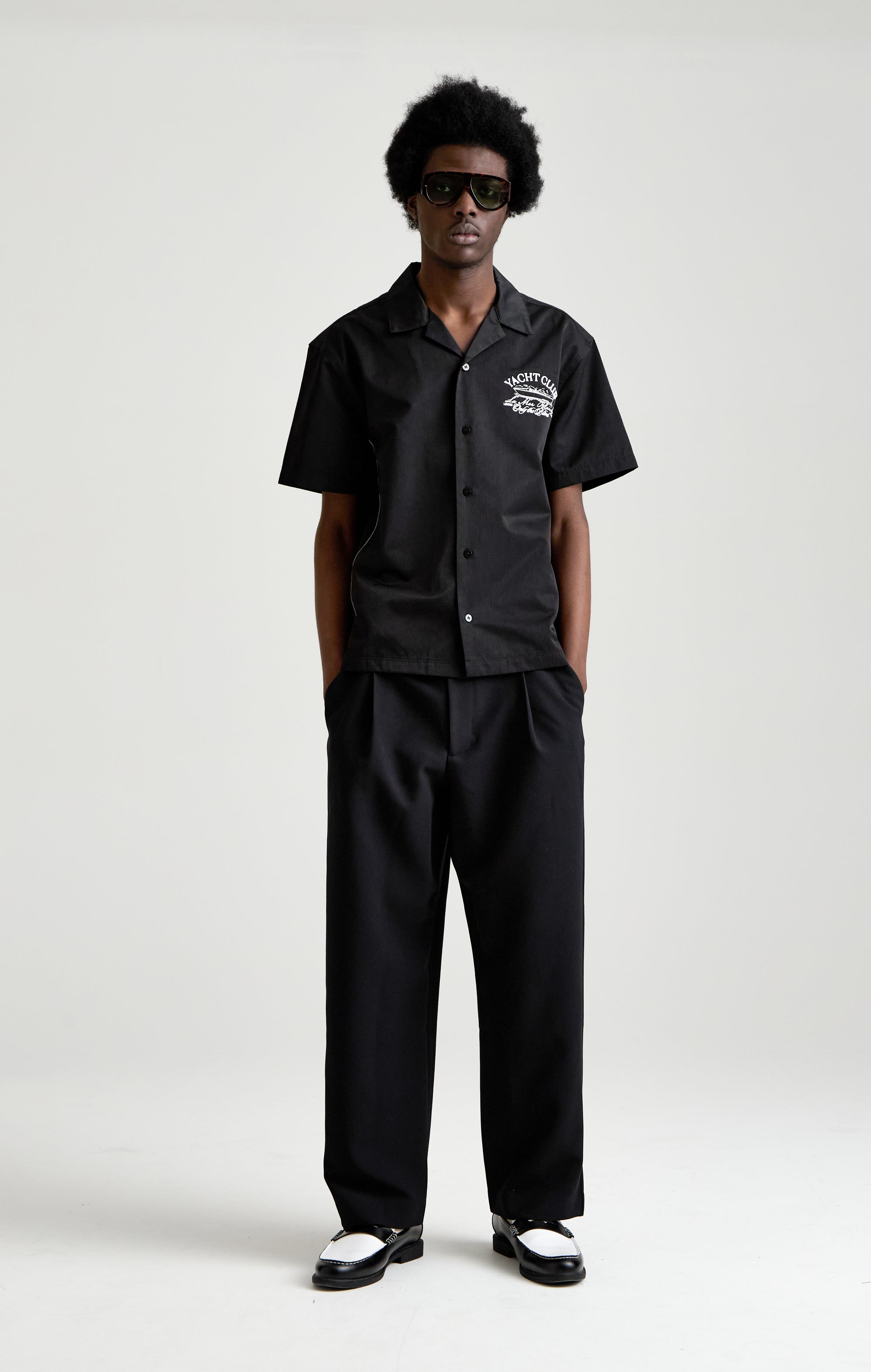 BLACK YACHT CLUB SHIRT