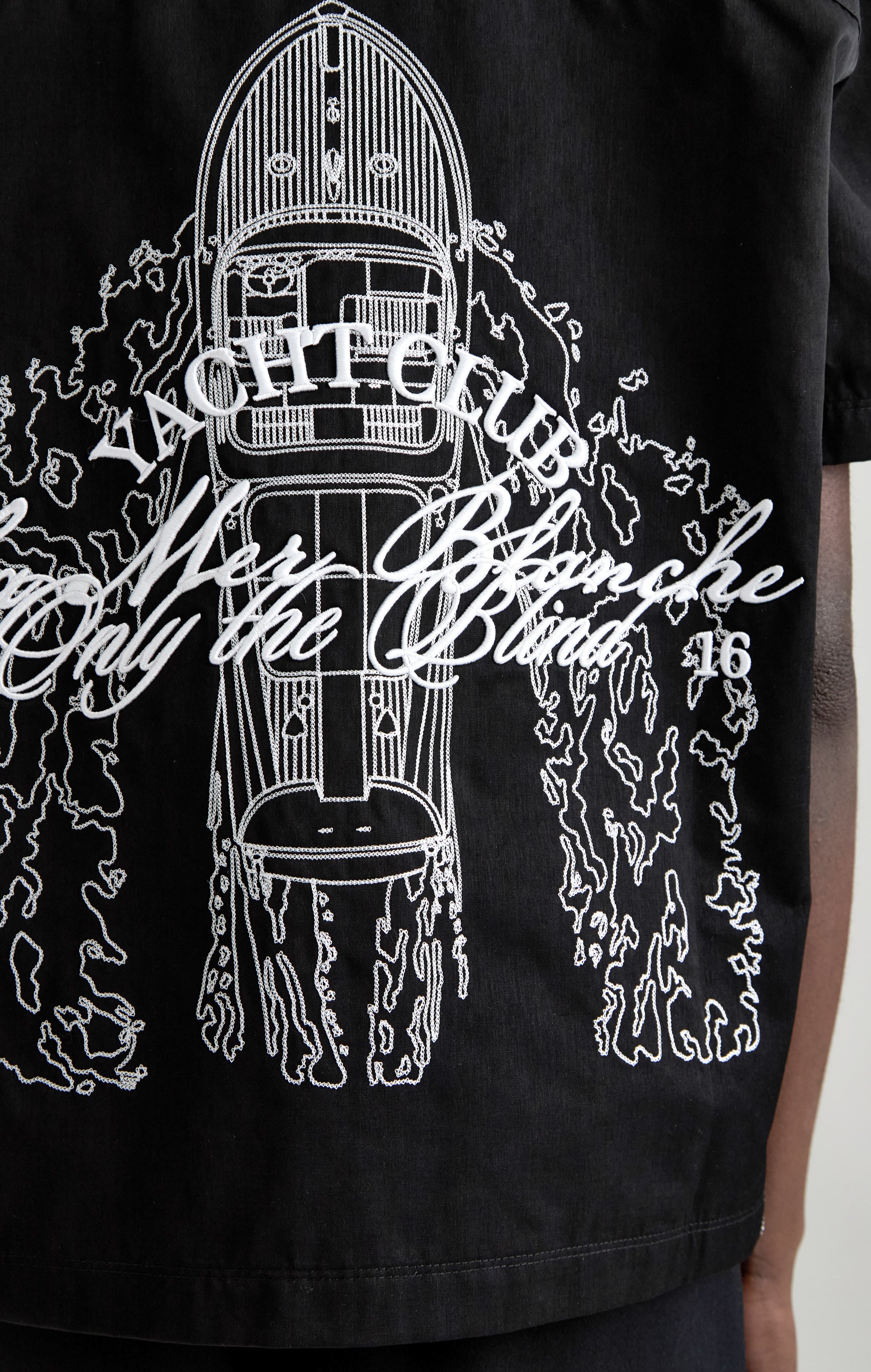 BLACK YACHT CLUB SHIRT