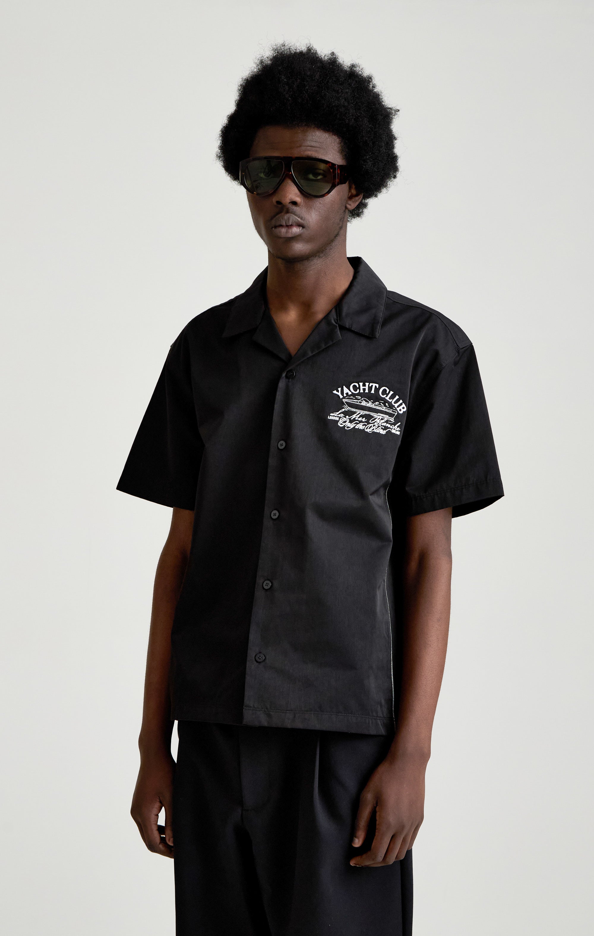 BLACK YACHT CLUB SHIRT