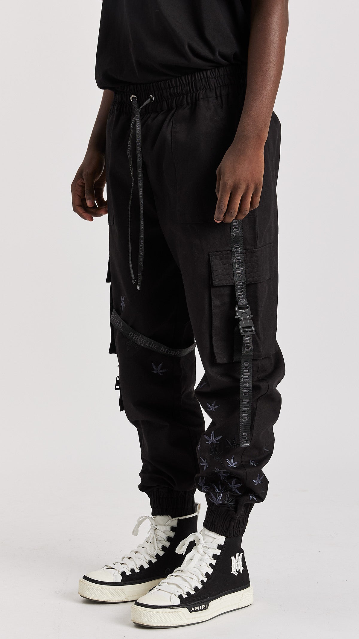 Black Maple Cargo Pants - ONLY THE BLIND™