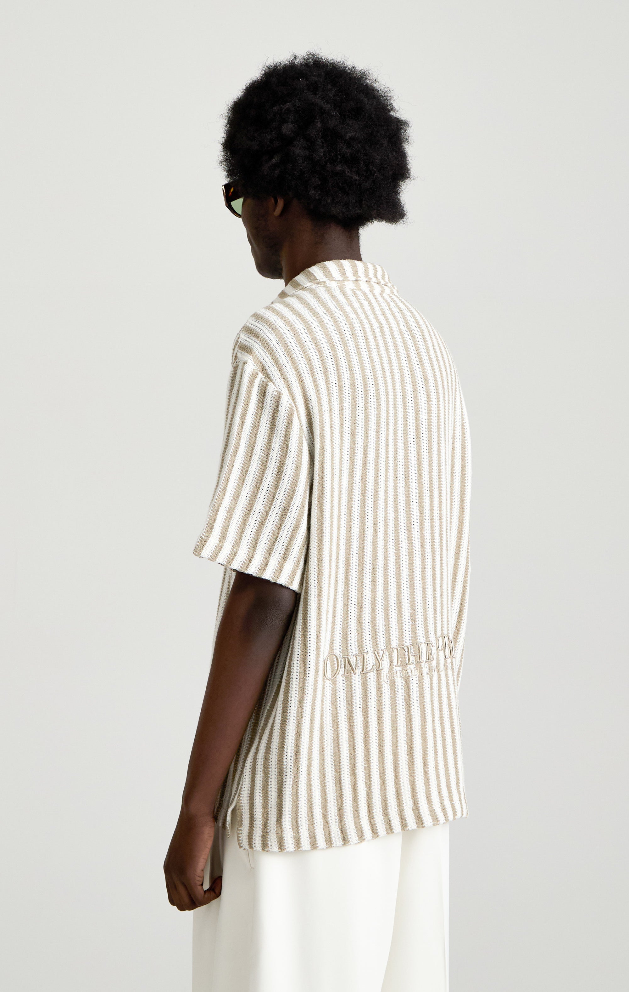 CROCHET RESORT SHIRT