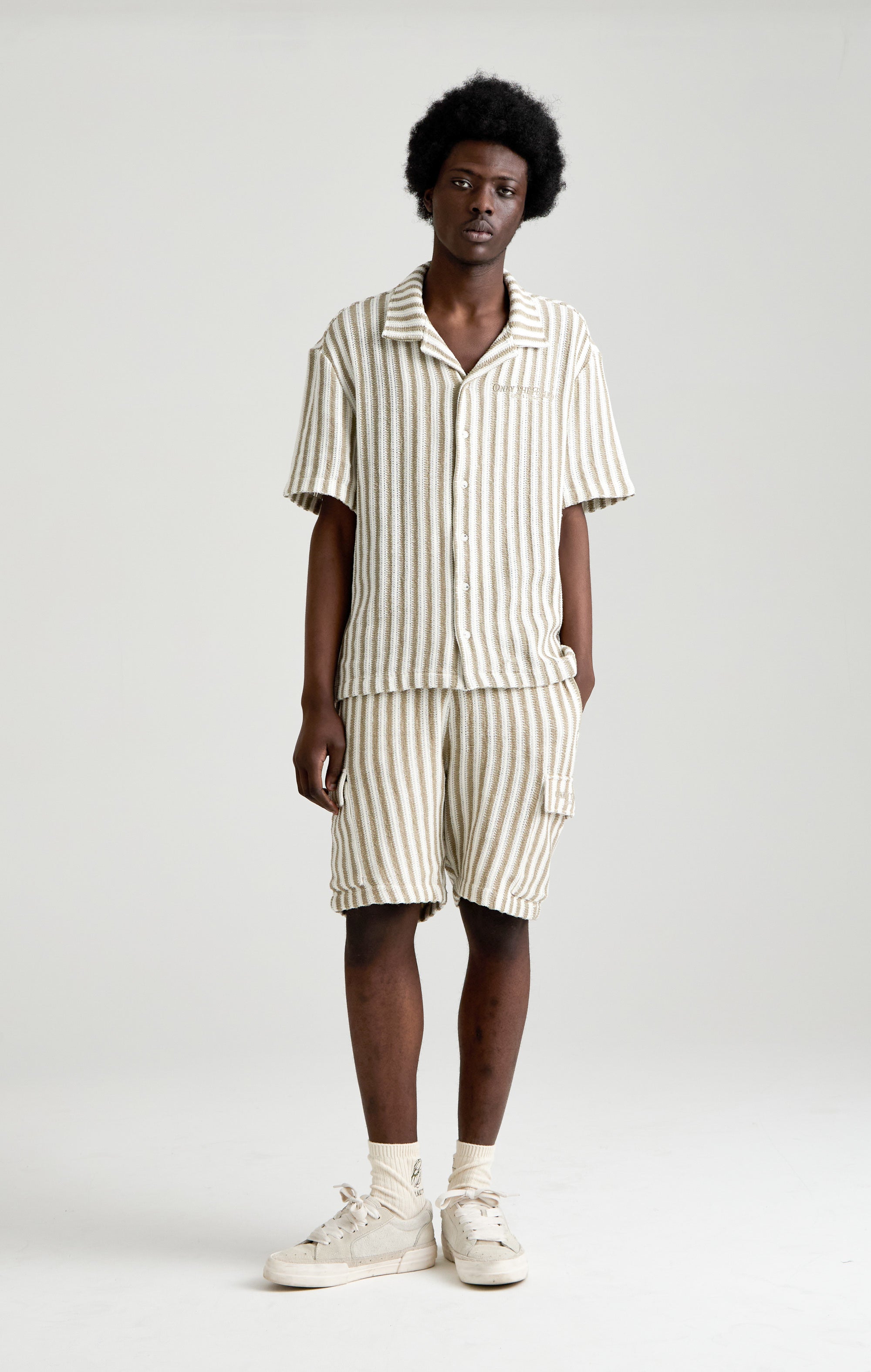CROCHET RESORT SHIRT