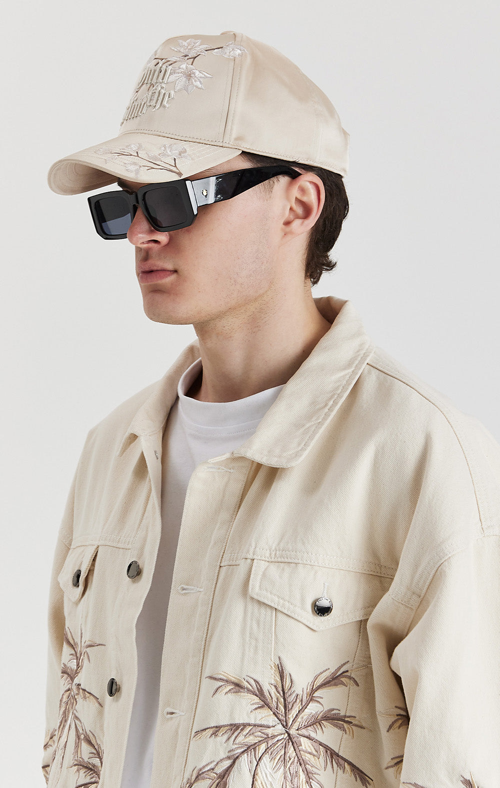 Satin Floral Cap - ONLY THE BLIND™