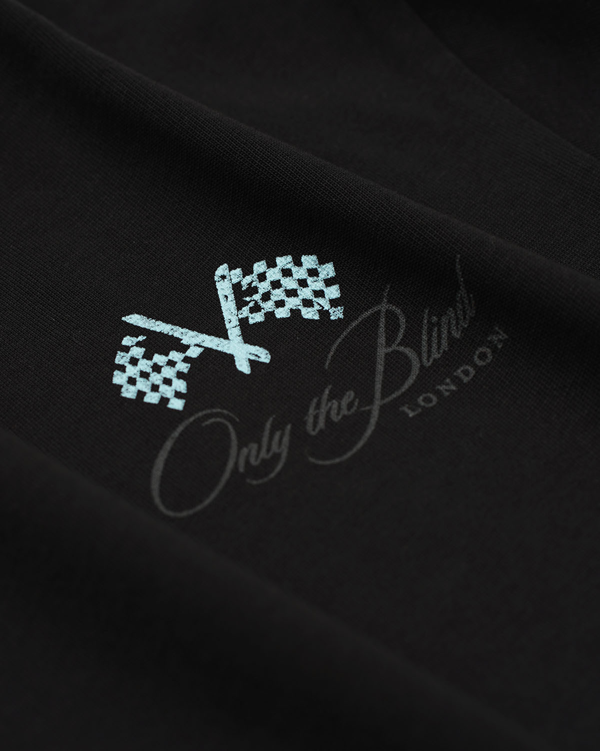 BLACK MOTORSPORT T-SHIRT - ONLY THE BLIND™