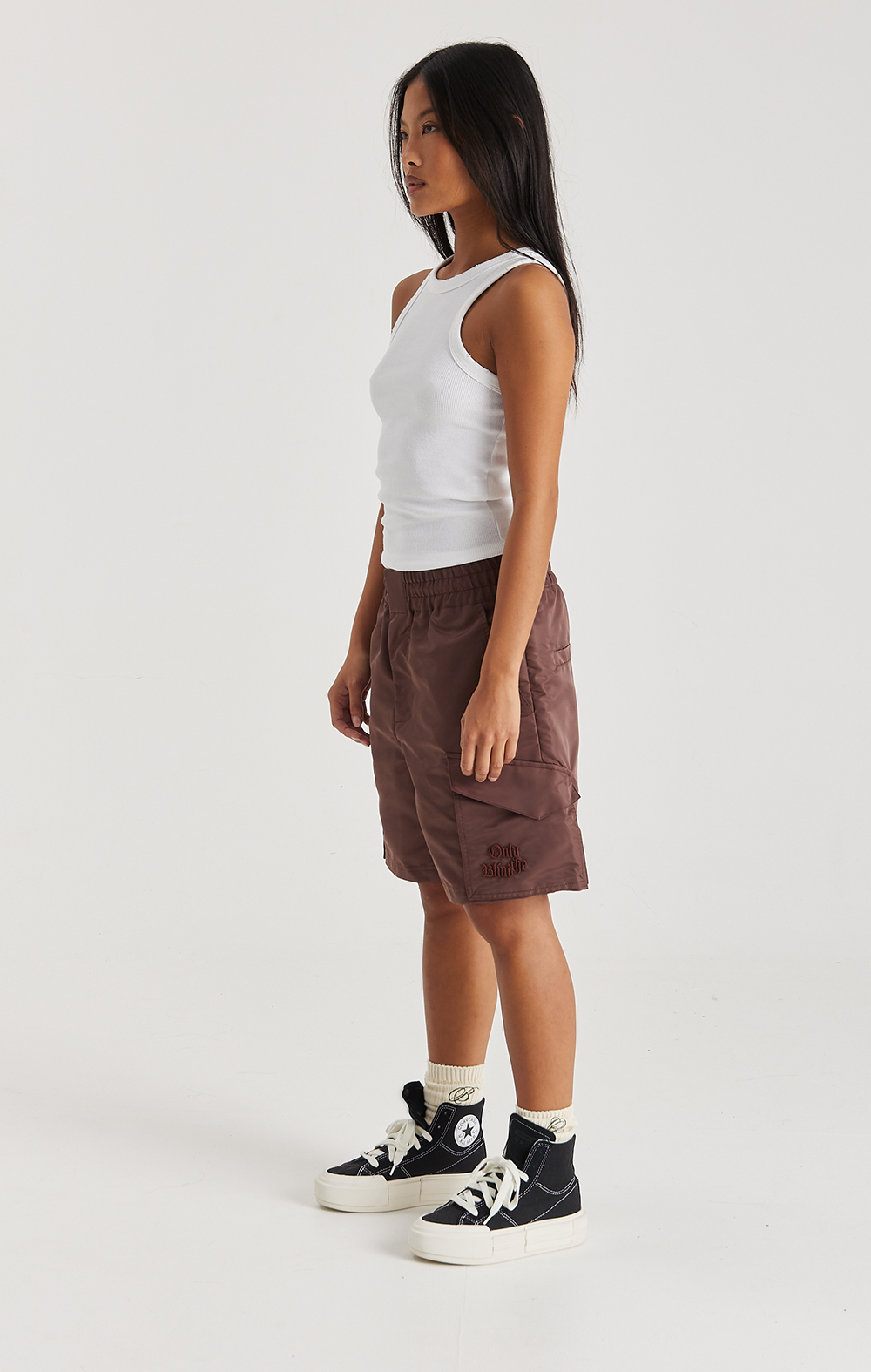 BROWN TECHNICAL CARGO SHORT - ONLY THE BLIND™