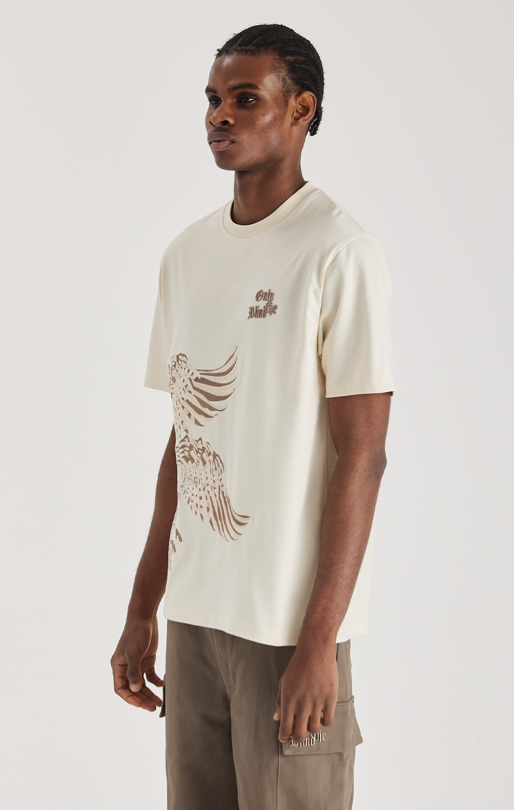 UNDYED FALCON T-SHIRT - ONLY THE BLIND™