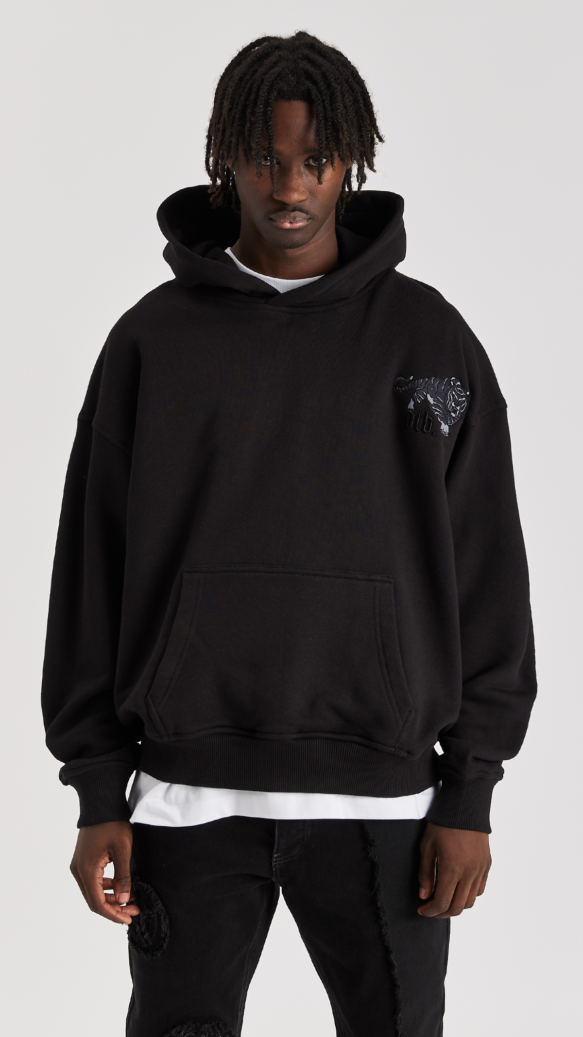 Triple Black Tiger Hoodie - ONLY THE BLIND™