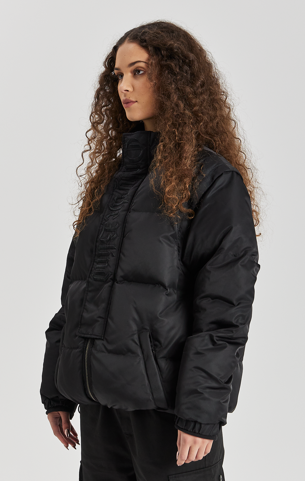 Triple Black Two-In-One Puffer - ONLY THE BLIND™