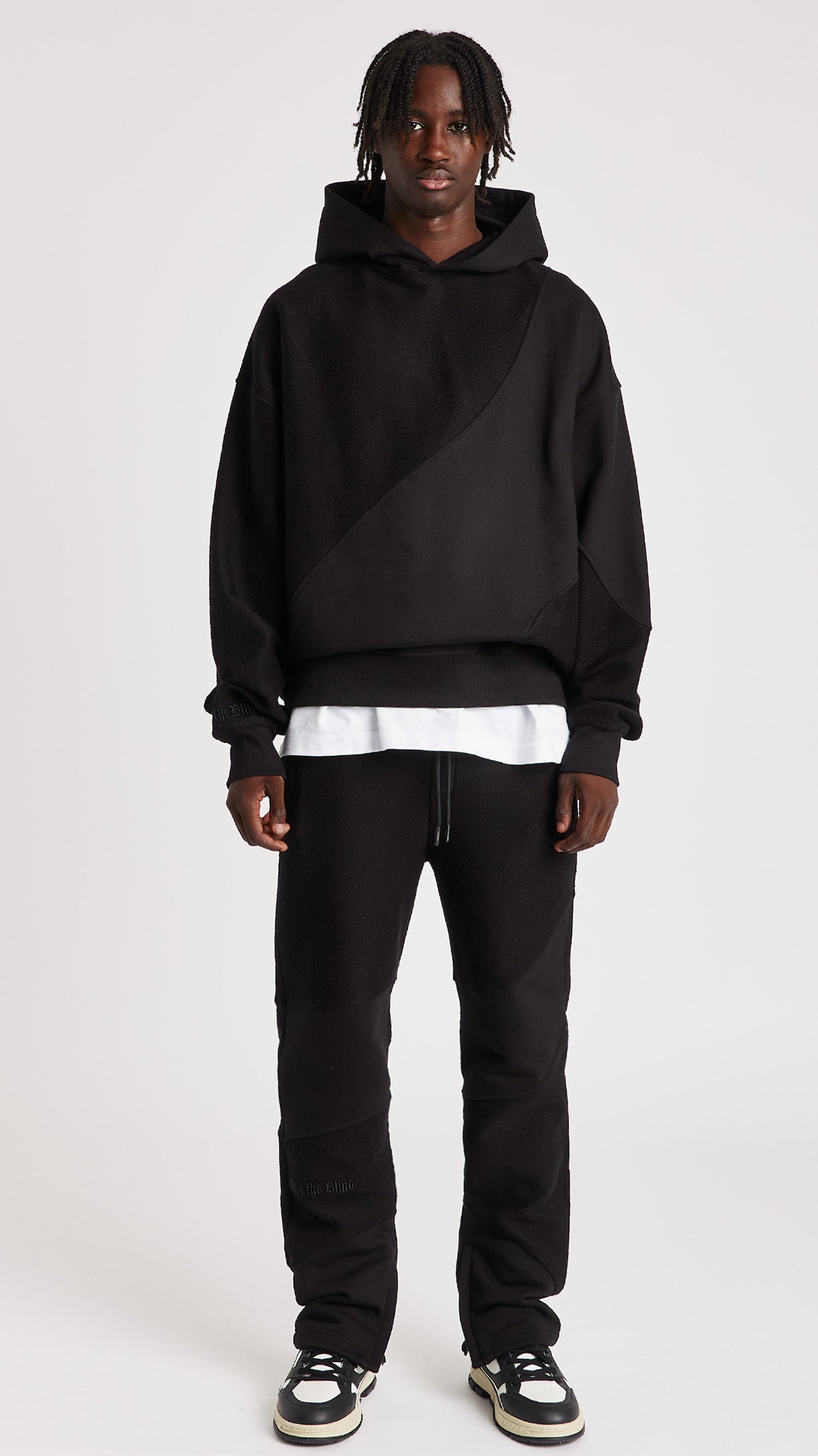 SPLIT CUT AND SEW SWEATPANTS - ONLY THE BLIND™