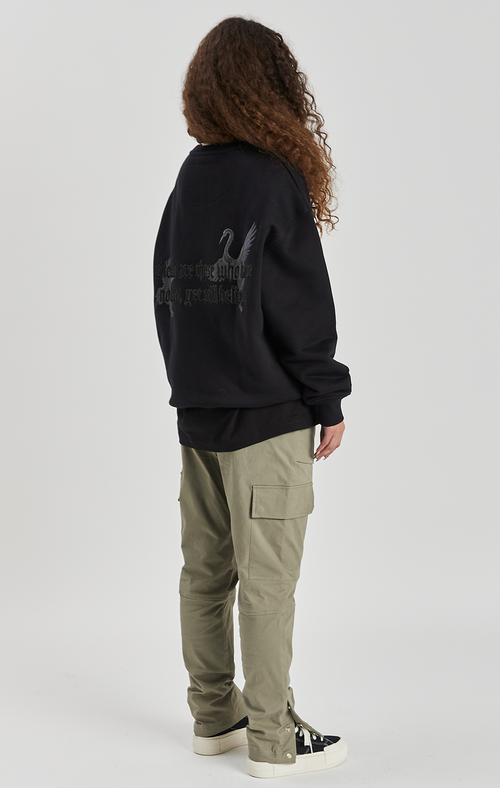 Dark Crane Statement Crew - ONLY THE BLIND™