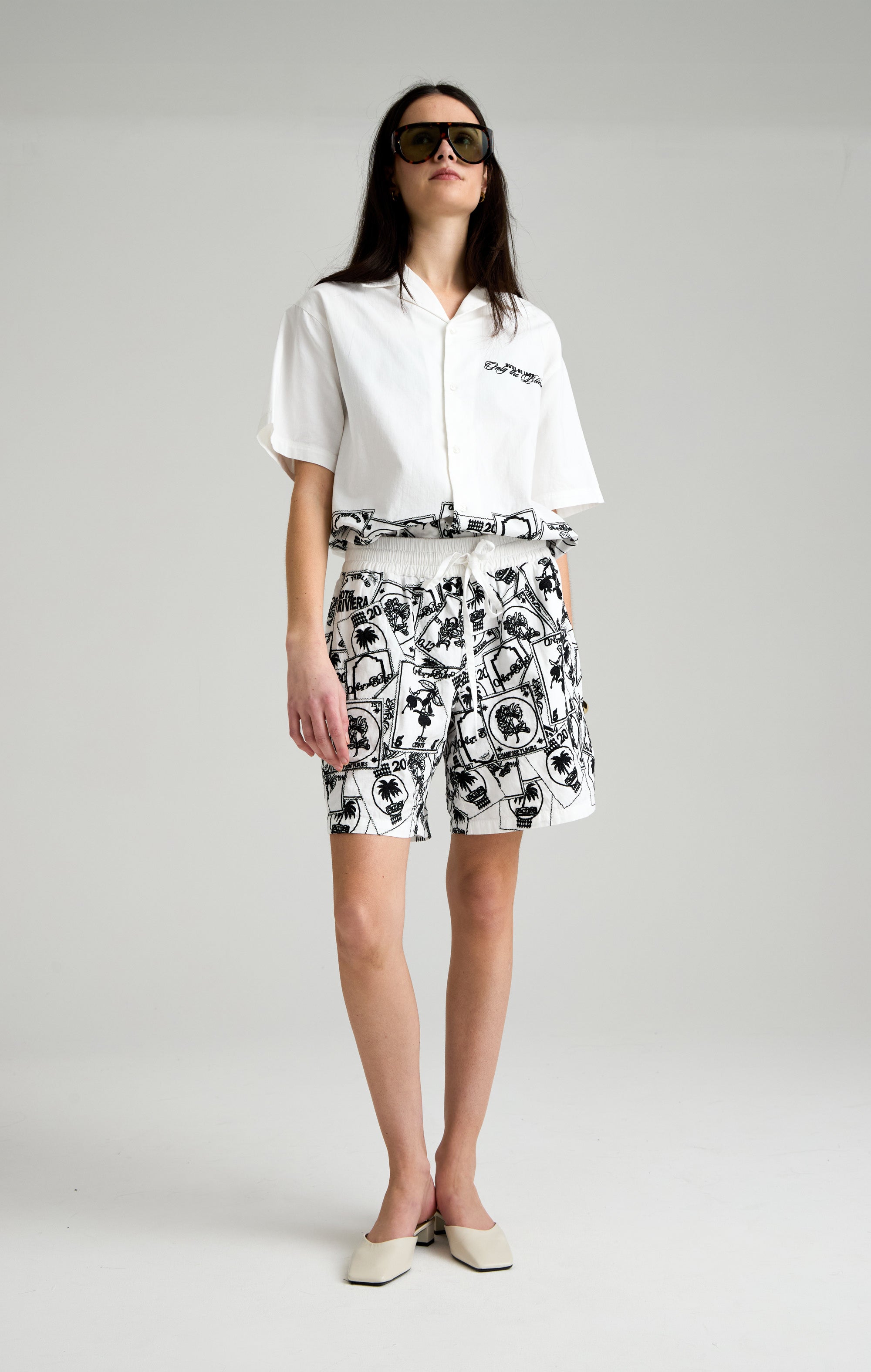 THE RIVIERA STAMP SHORT