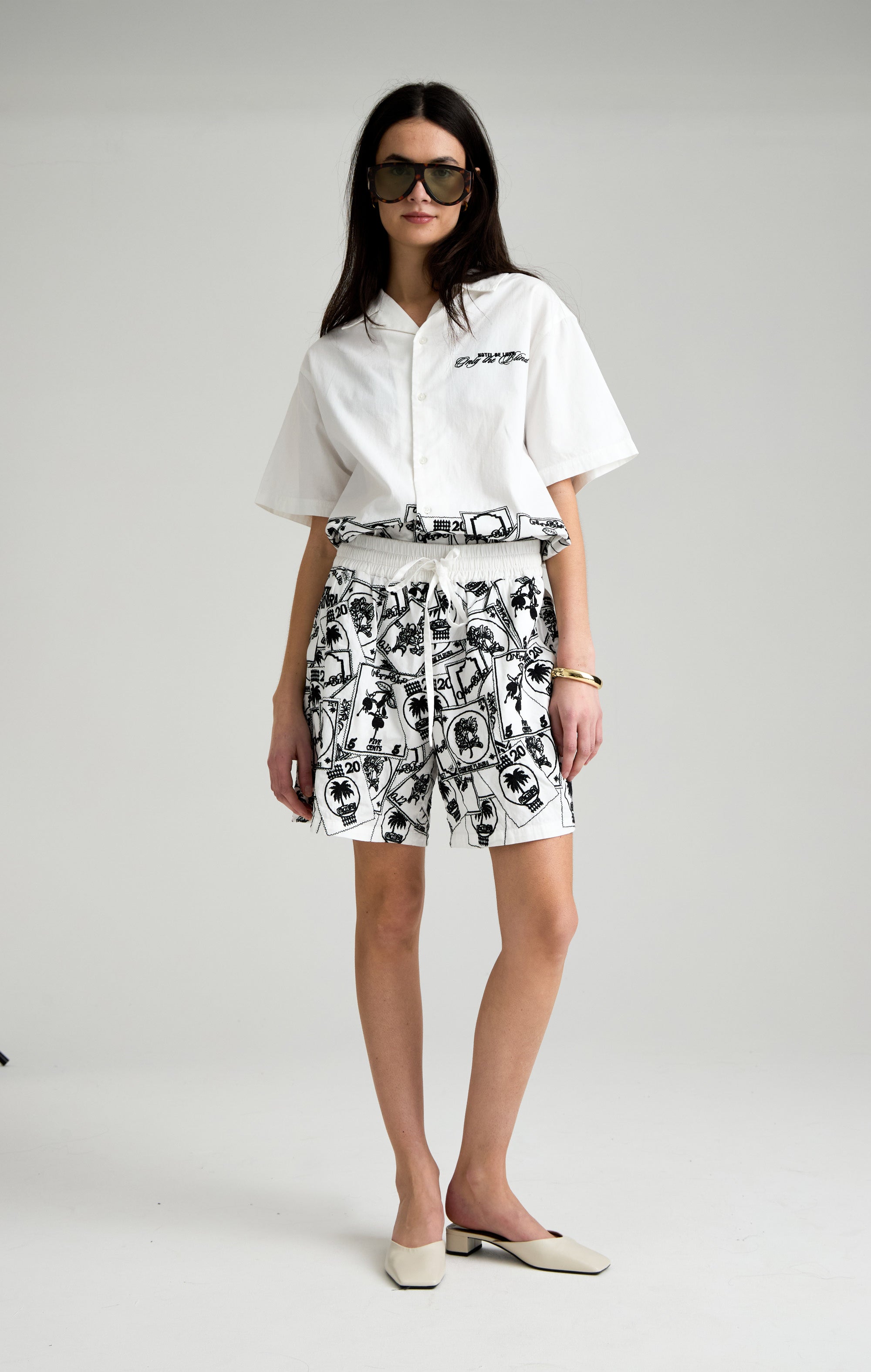 THE RIVIERA STAMP SHORT