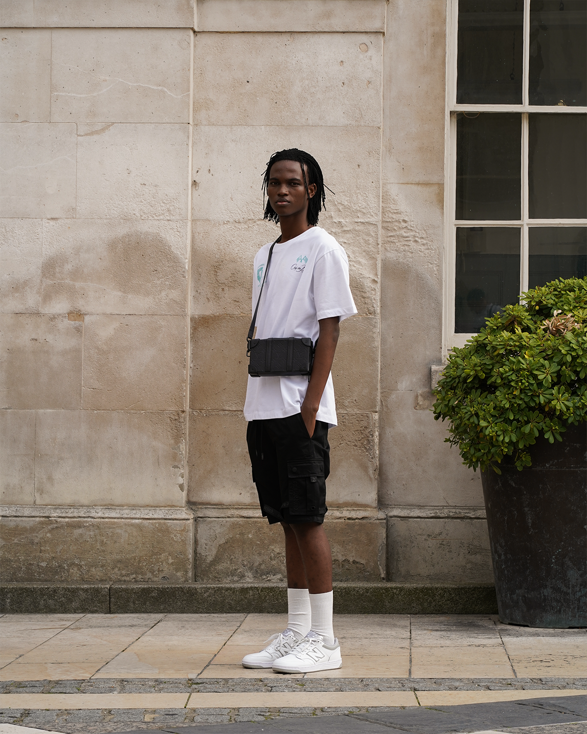 WHITE MOTORSPORT T-SHIRT - ONLY THE BLIND™