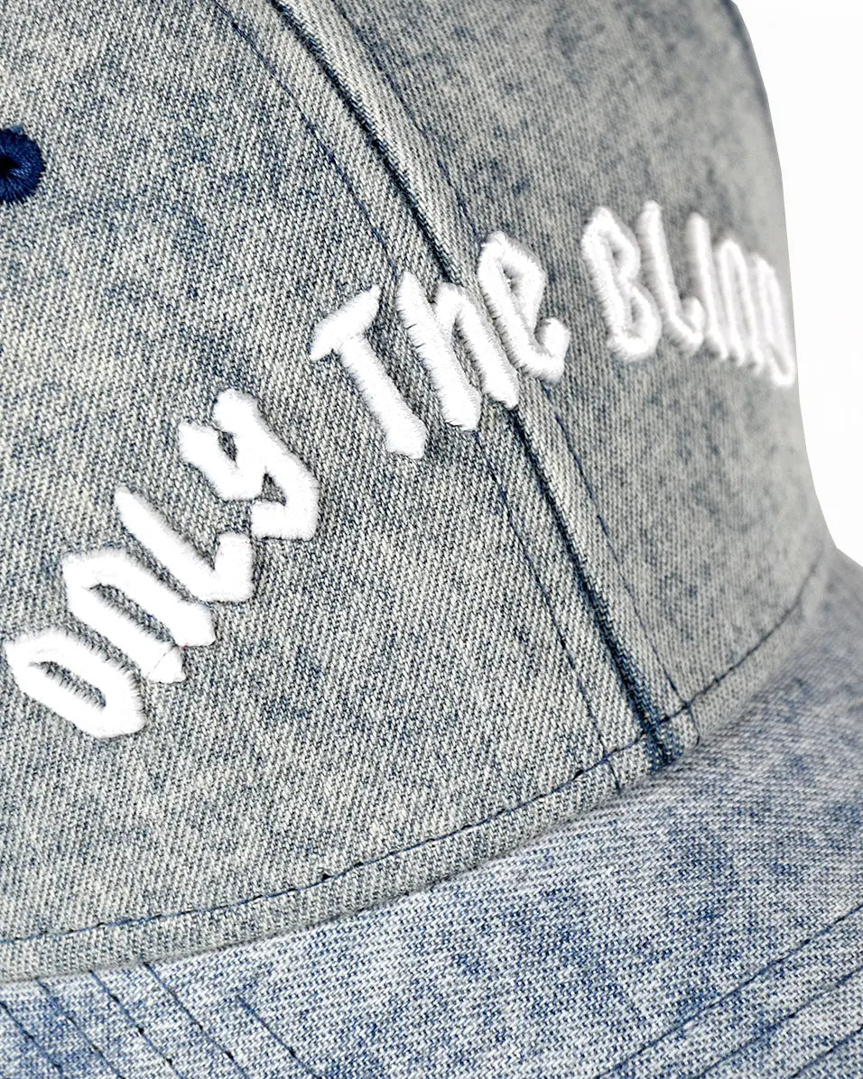 Signature Denim Baseball Cap ONLY THE BLIND