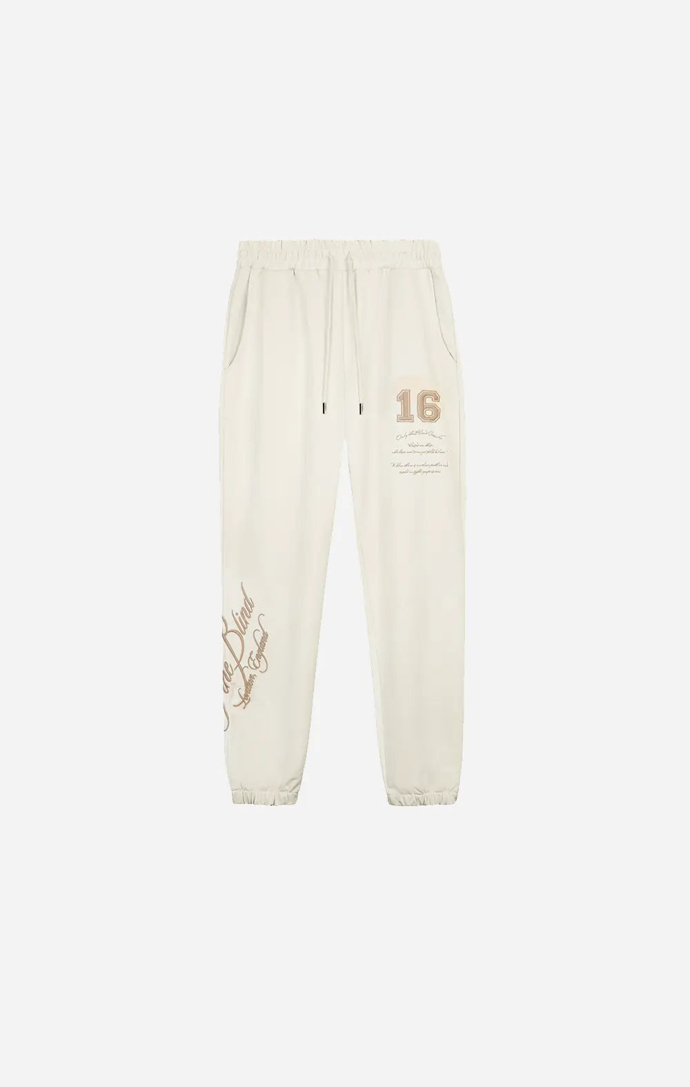 Sand Varsity Sweatpants - ONLY THE BLIND™