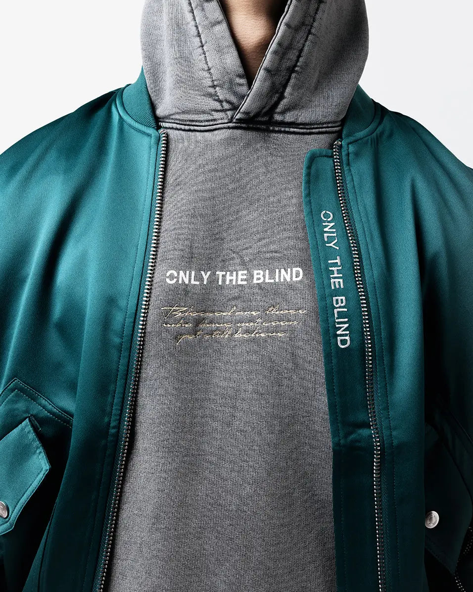 Signature Satin Pine Bomber Jacket - ONLY THE BLIND™