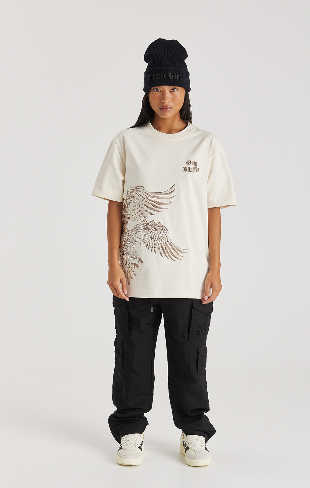 UNDYED FALCON T-SHIRT - ONLY THE BLIND™