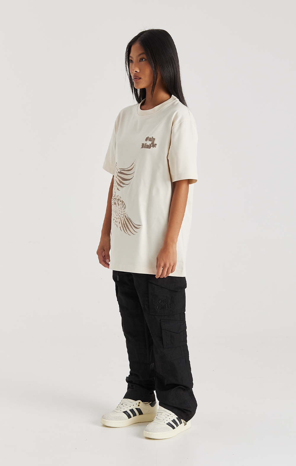 UNDYED FALCON T-SHIRT - ONLY THE BLIND™