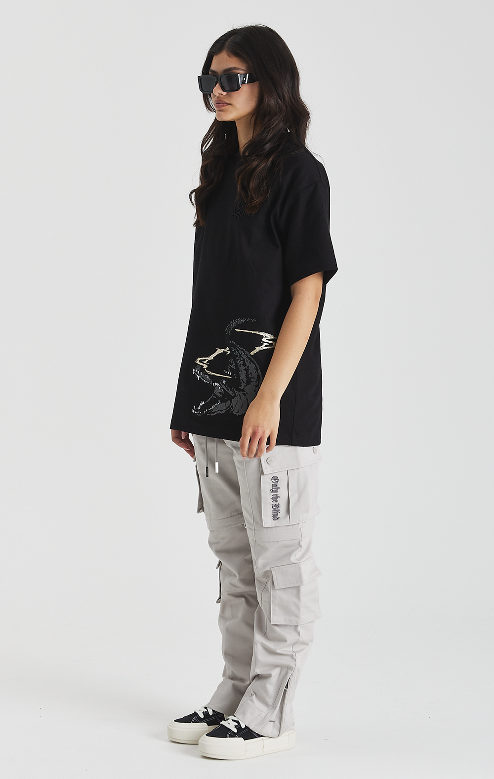 Midnight Alligator T-Shirt - ONLY THE BLIND™
