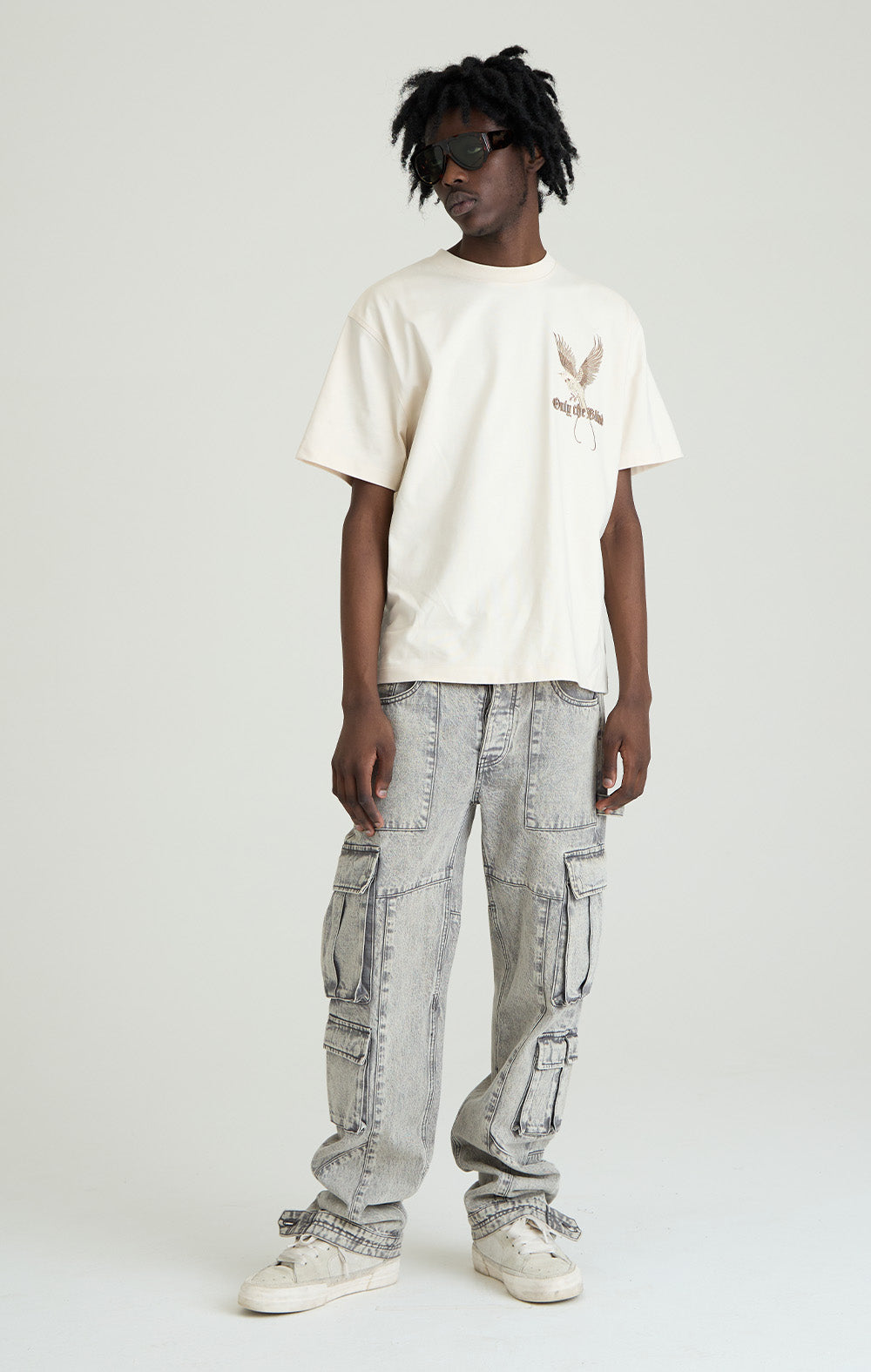 Silver Rock Denim Cargo Jeans