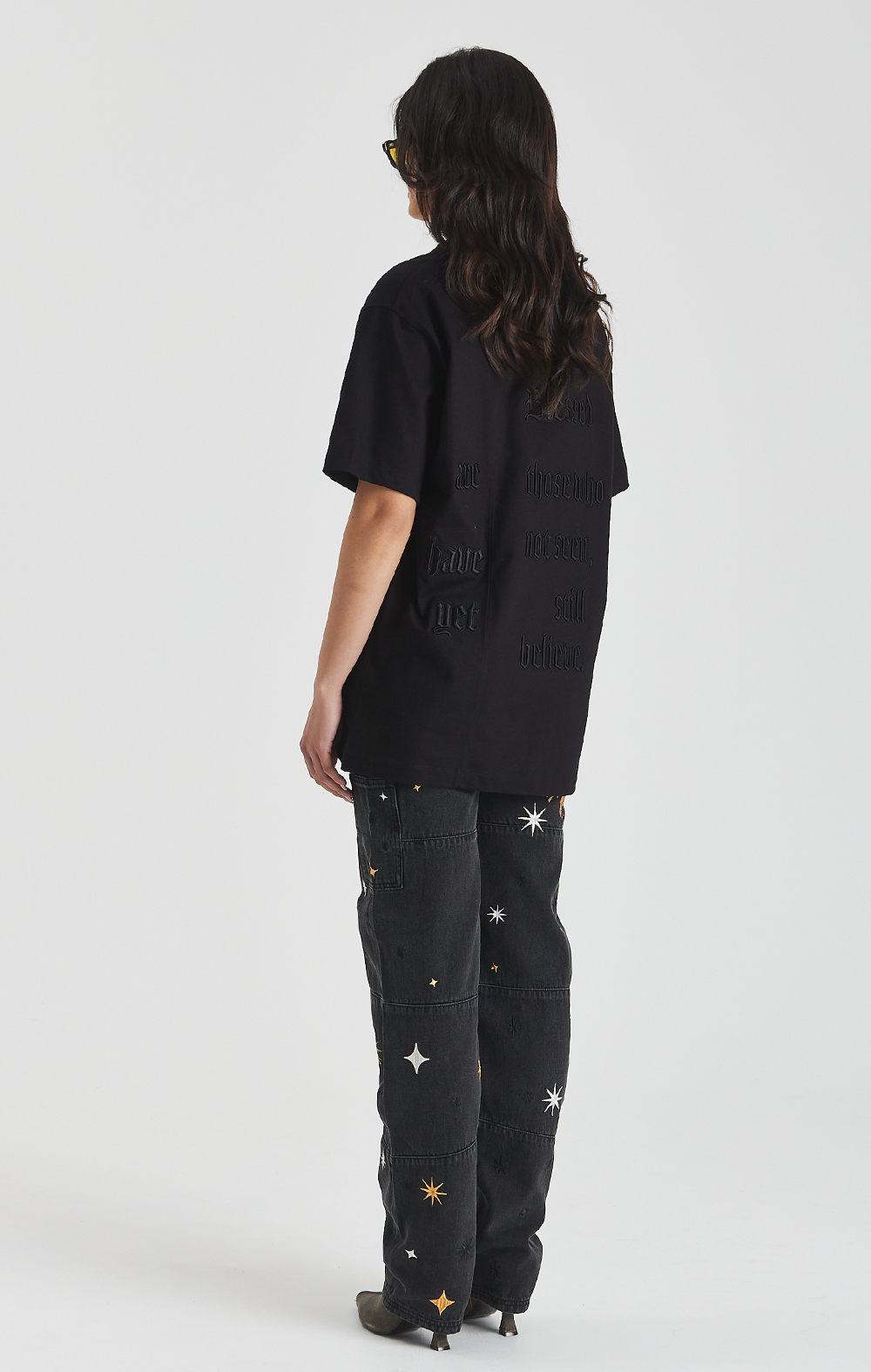 Midnight Split Statement T-shirt - ONLY THE BLIND™
