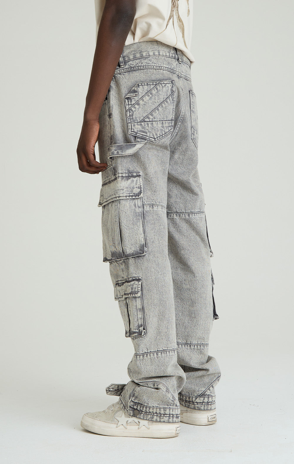 Silver Rock Denim Cargo Jeans