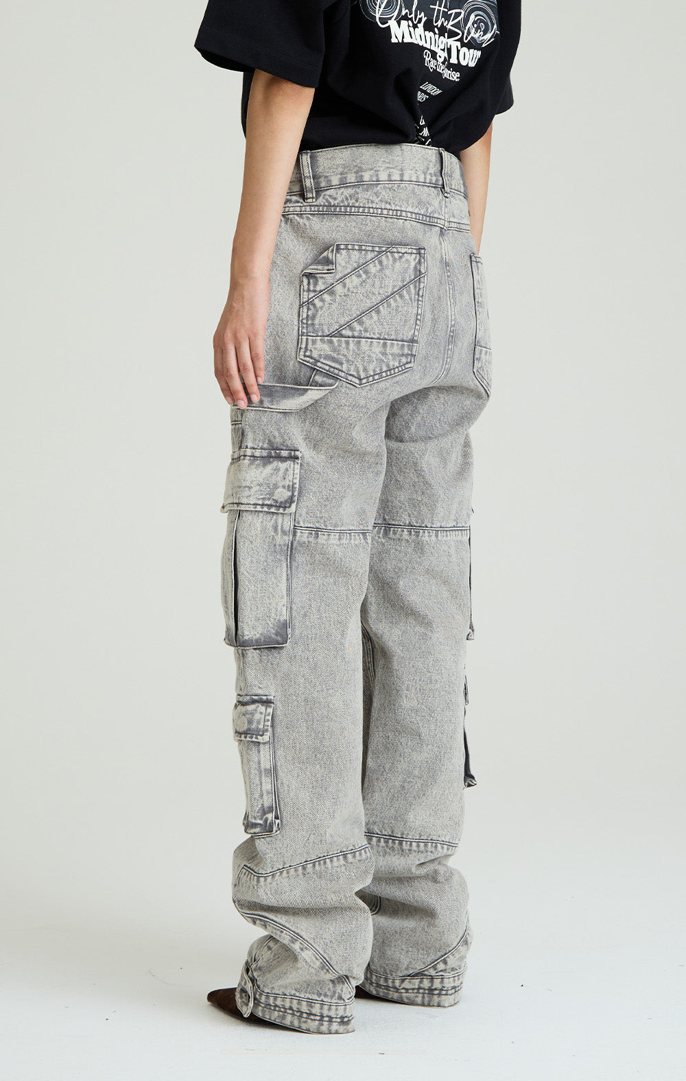 Silver Rock Denim Cargo Jeans