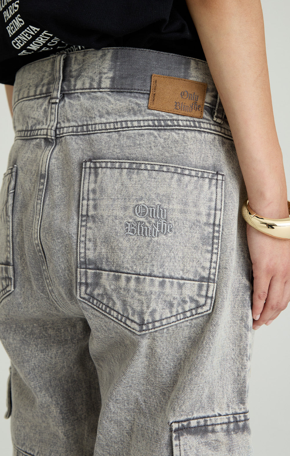 Silver Rock Denim Cargo Jeans