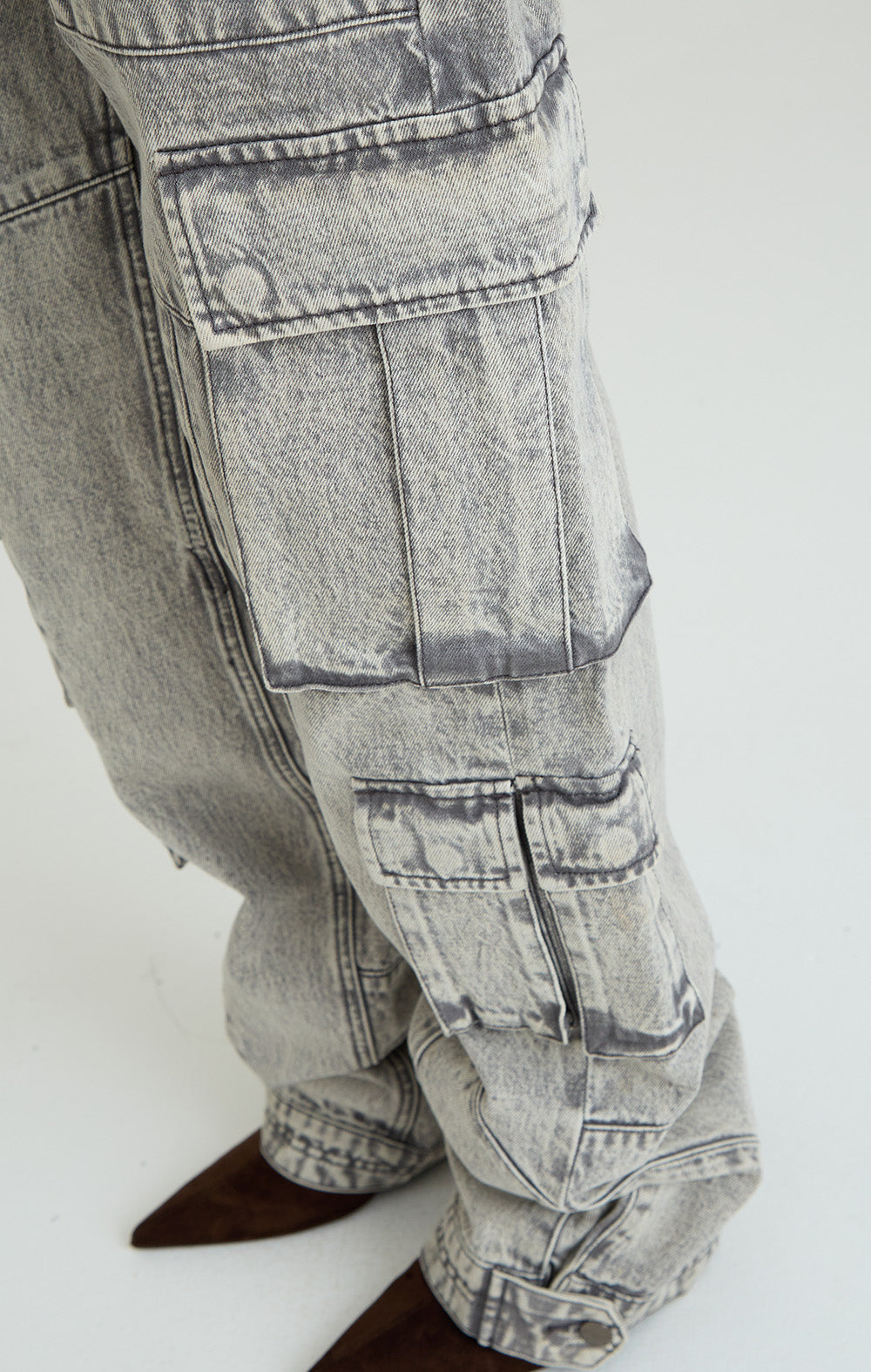 Silver Rock Denim Cargo Jeans