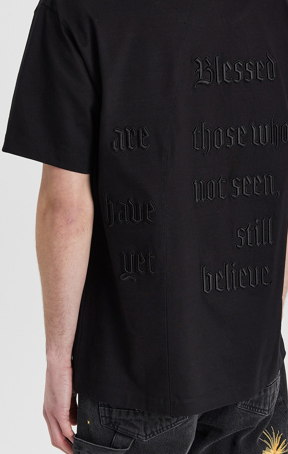 Midnight Split Statement T-shirt - ONLY THE BLIND™