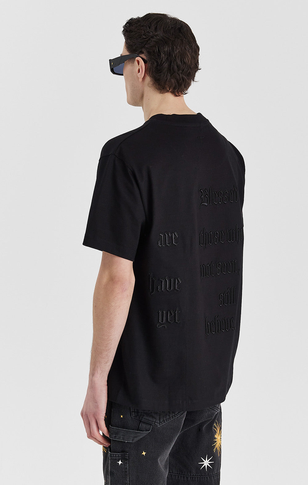 Midnight Split Statement T-shirt - ONLY THE BLIND™