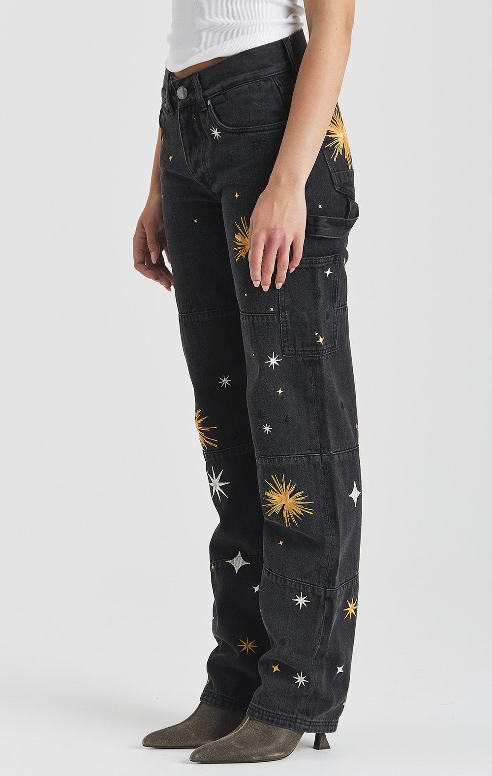 Bright Shooting Star Denim Jeans