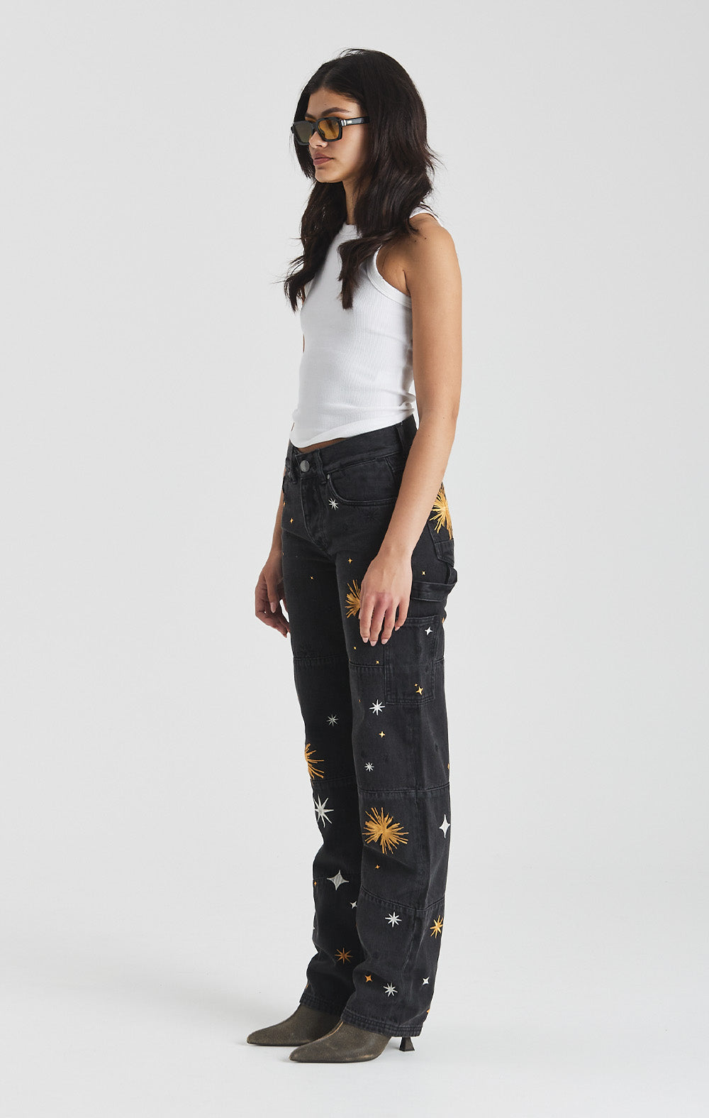 Bright Shooting Star Denim Jeans