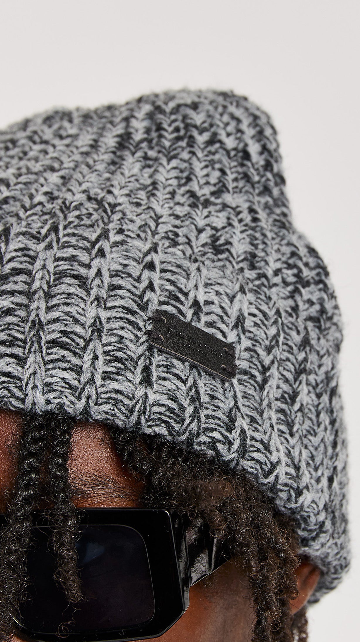 ASPHALT WOVEN BEANIE HAT - ONLY THE BLIND™